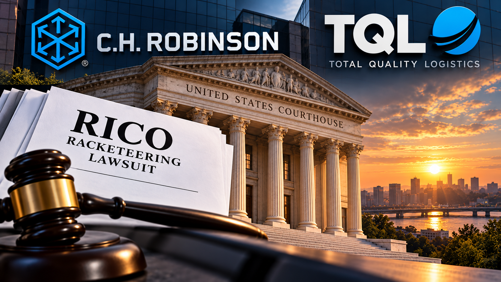 C.H. Robinson and TQL Racketeering Lawsuit: What It Means for Truckers